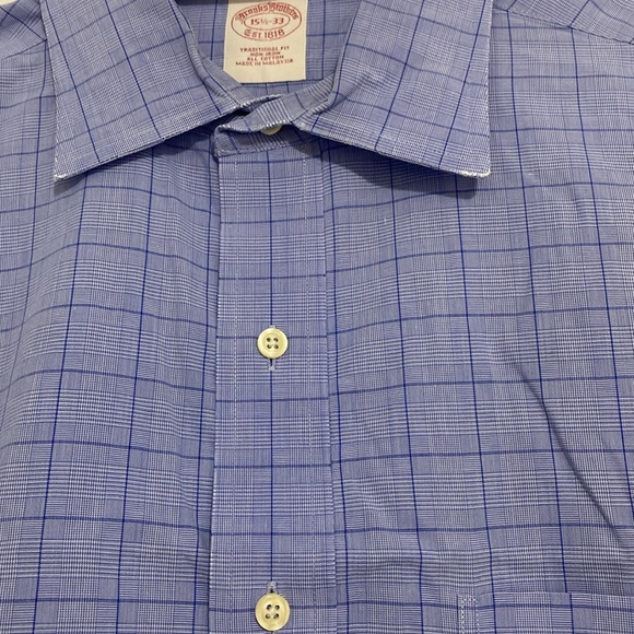 Brooks Brothers Traditional Fit Men’s Long Sleeve Neck Size 15.5. ( 53 A ) - Picture 3 of 4
